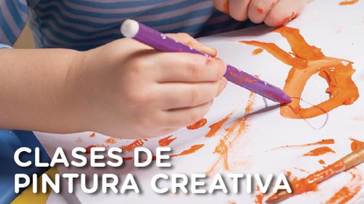 Clases de pintura creativa para niños